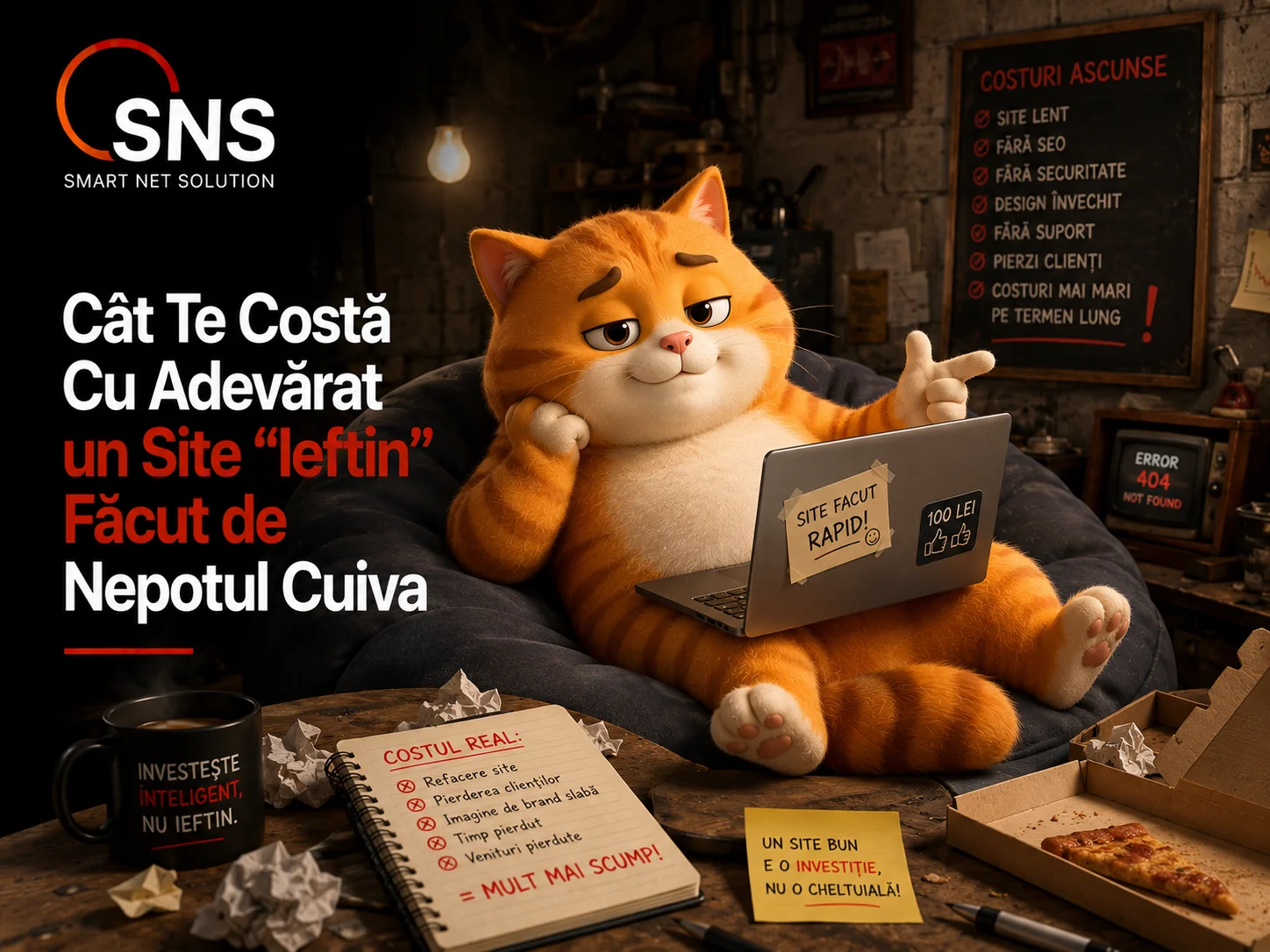 Cât Costă un Site "Ieftin" Făcut de Nepotul Cuiva? Adevărul 2026