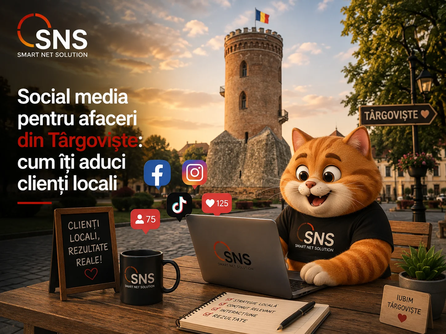 Social Media pentru Afaceri din Târgoviște: Cum Îți Aduci Clienți Locali
