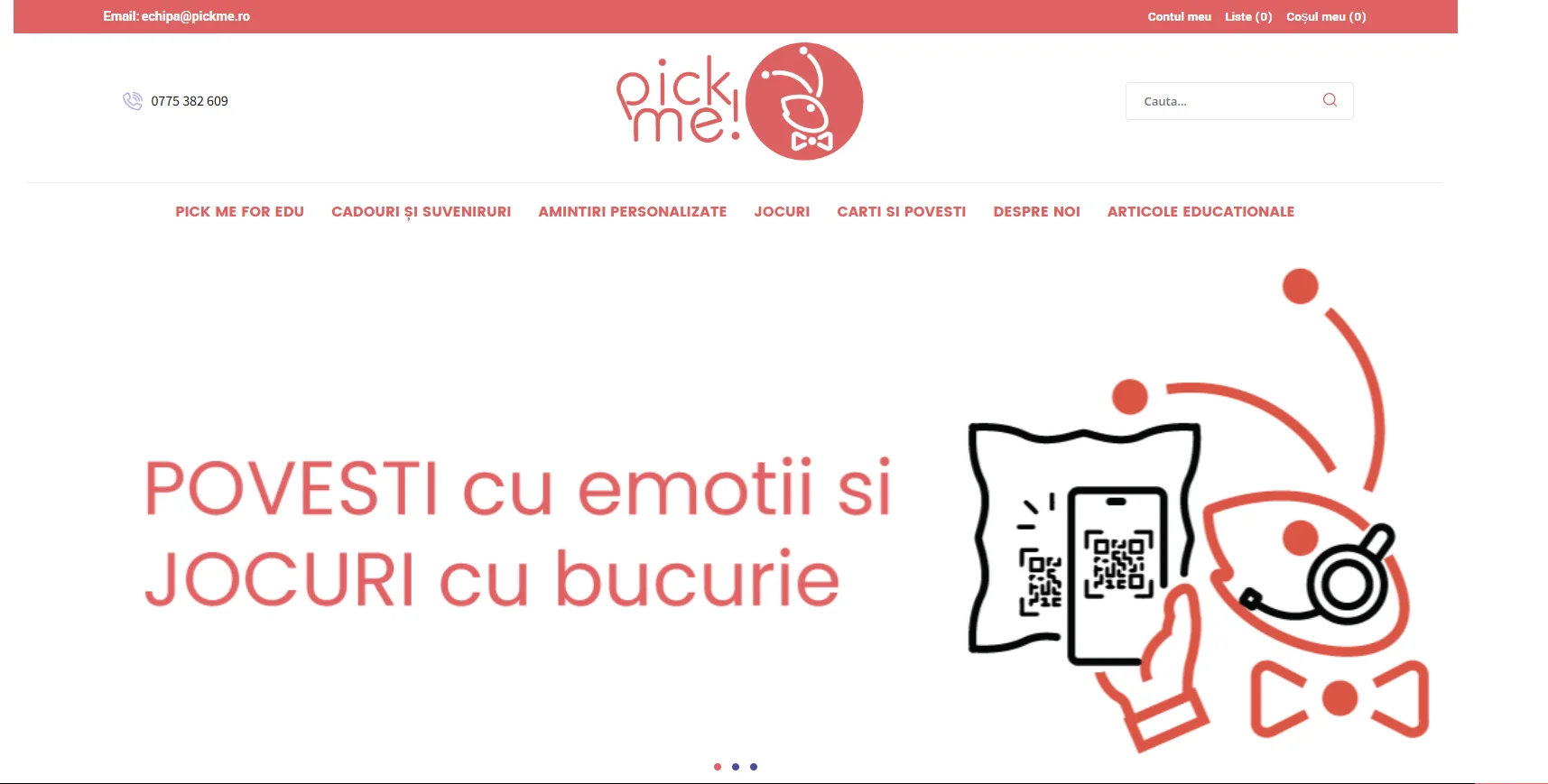 Marketing pentru Pickme.ro